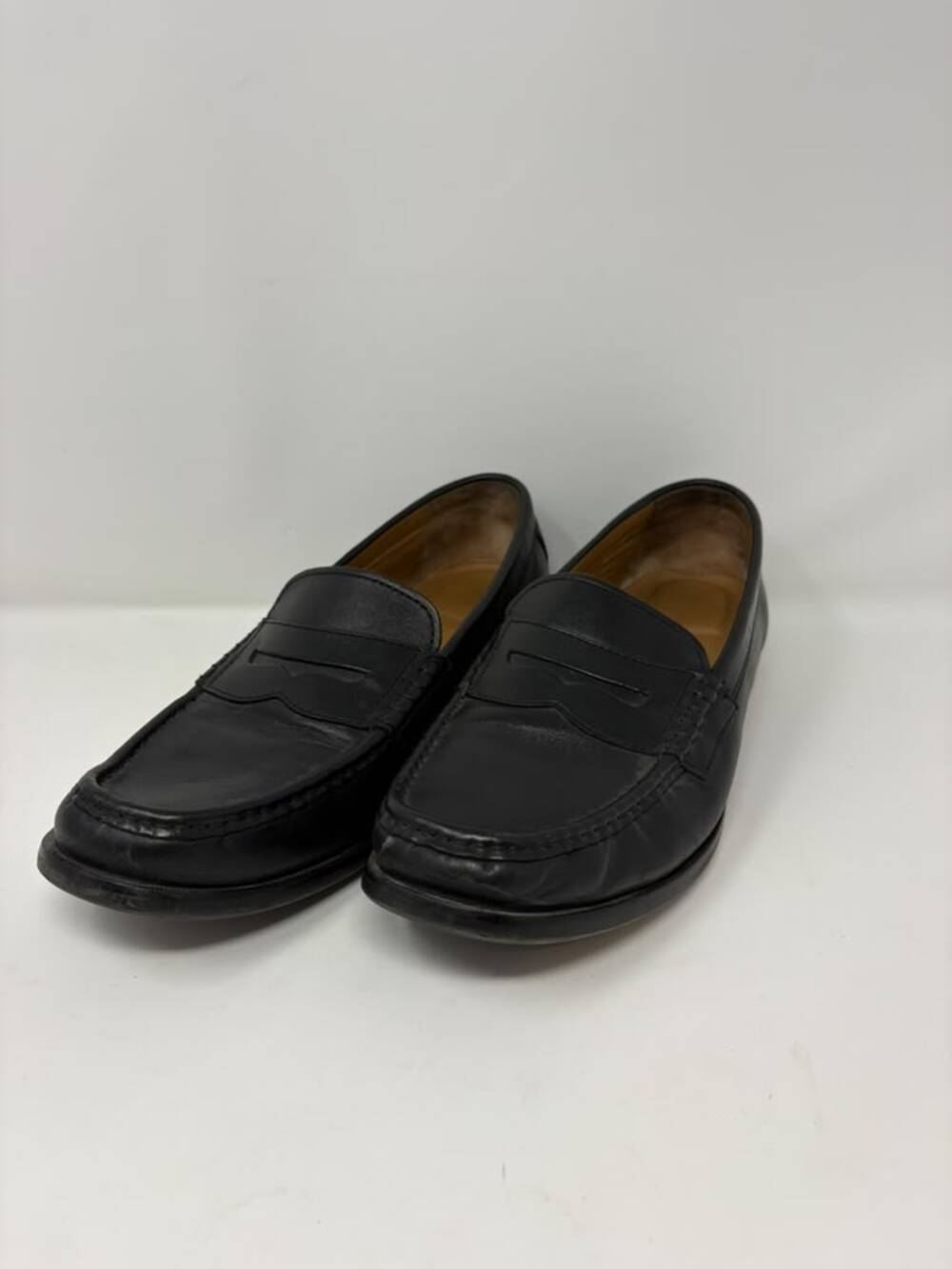 Cole Haan Pinch Maine Classic Black Leather Penny Loafers Men 11 M